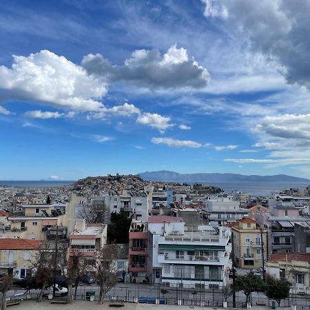 George & Nia Apartment - Central Kavala With Panoramic Terrace View Εξωτερικό φωτογραφία