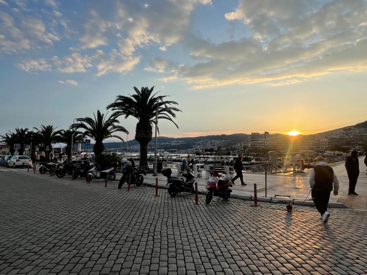 George & Nia Apartment - Central Kavala With Panoramic Terrace View Εξωτερικό φωτογραφία