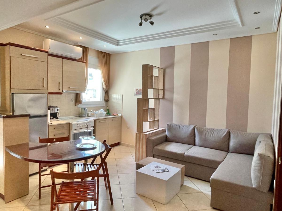 George & Nia Apartment - Central Kavala With Panoramic Terrace View Εξωτερικό φωτογραφία